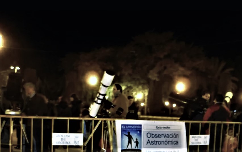 Telescopios en su localidad