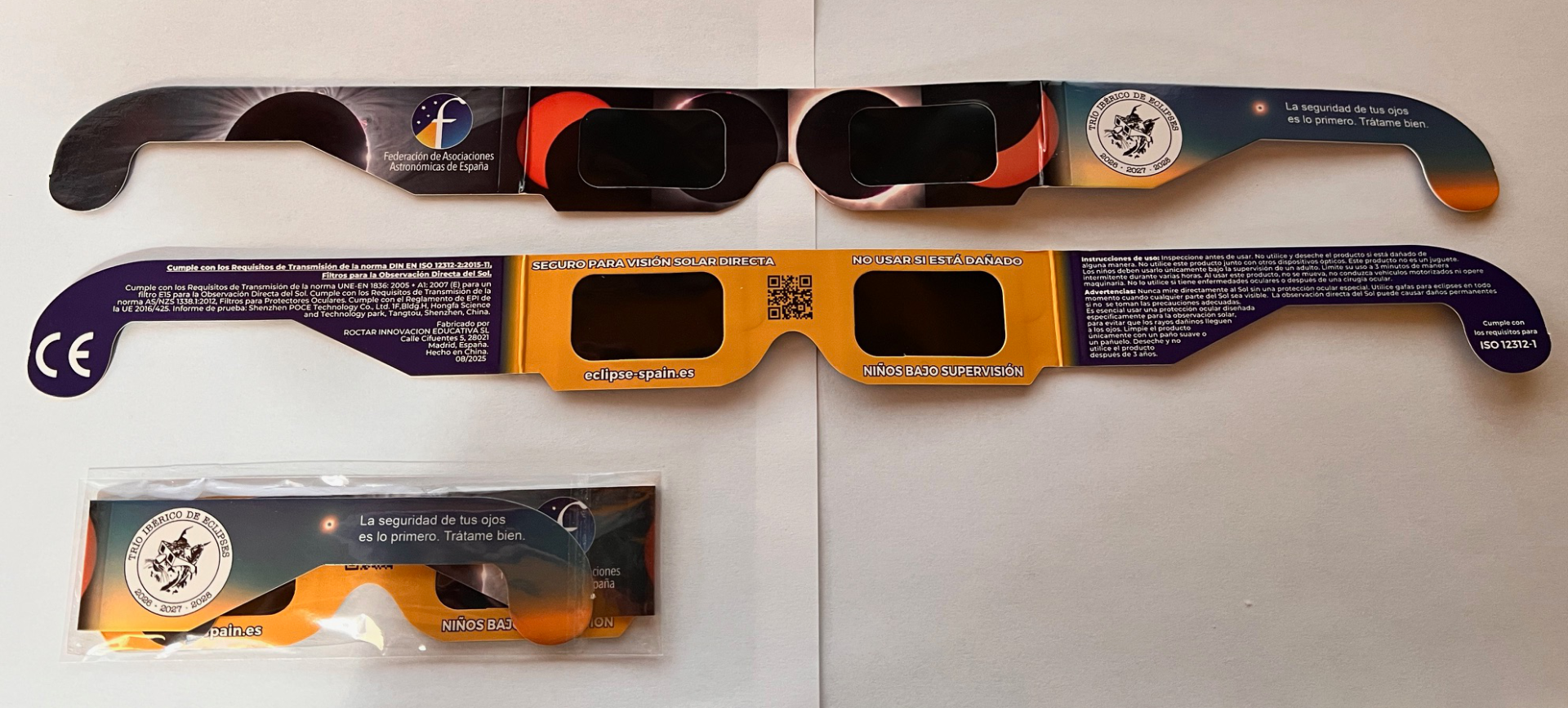 Disponemos de gafas homologadas